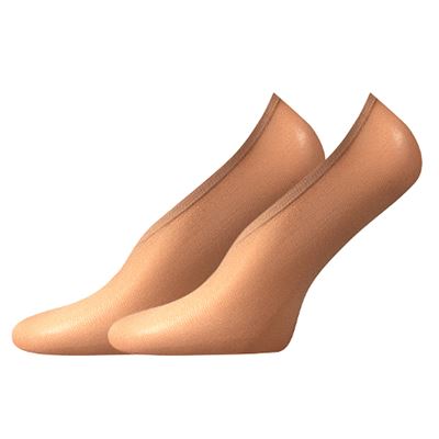 Ťapky dámske silonkové NYLON step GOLDEN 2 páry v balení