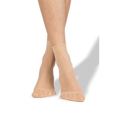 Ponožky dámske silonkové NYLON socks CAMEL 2 páry v balení