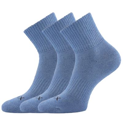 Ponožky silné TAMI melírované JEANS MELÉ VoXX 127604 2