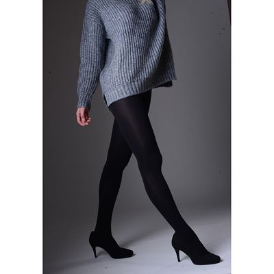 Pančuchové nohavice dámske WINTER tights extra silné NERO (čierne)