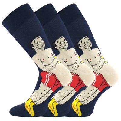 Ponožky pánske vtipné WOODOO s obrázkami PIVARE