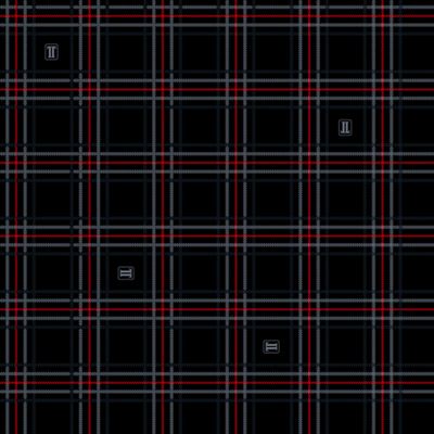 Pyžamo pánske s krátkym rukávom EKANS bavlnené VZOR X-2 kockované