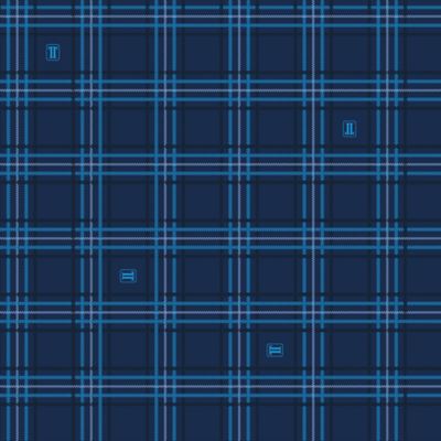 Pyžamo pánske s krátkym rukávom EKANS bavlnené VZOR X-3 kockované