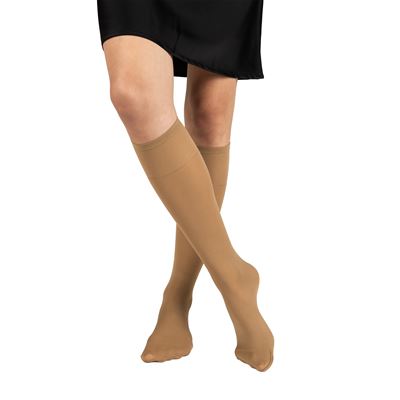 Podkolienky dámske silonkové MICRO knee socks BEIGE (telová farba)