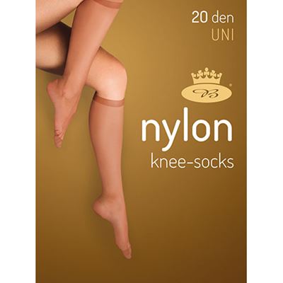 Podkolienky dámske silonkové NYLON knee-socks GOLDEN 2 páry v balení