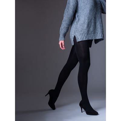 Pančuchové nohavice dámske WINTER tights extra silné NERO (čierne)